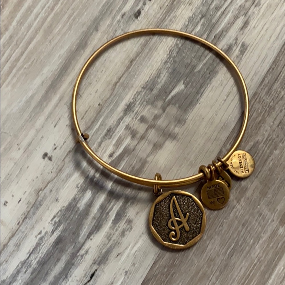 Alex and Ani “A” Bracelet